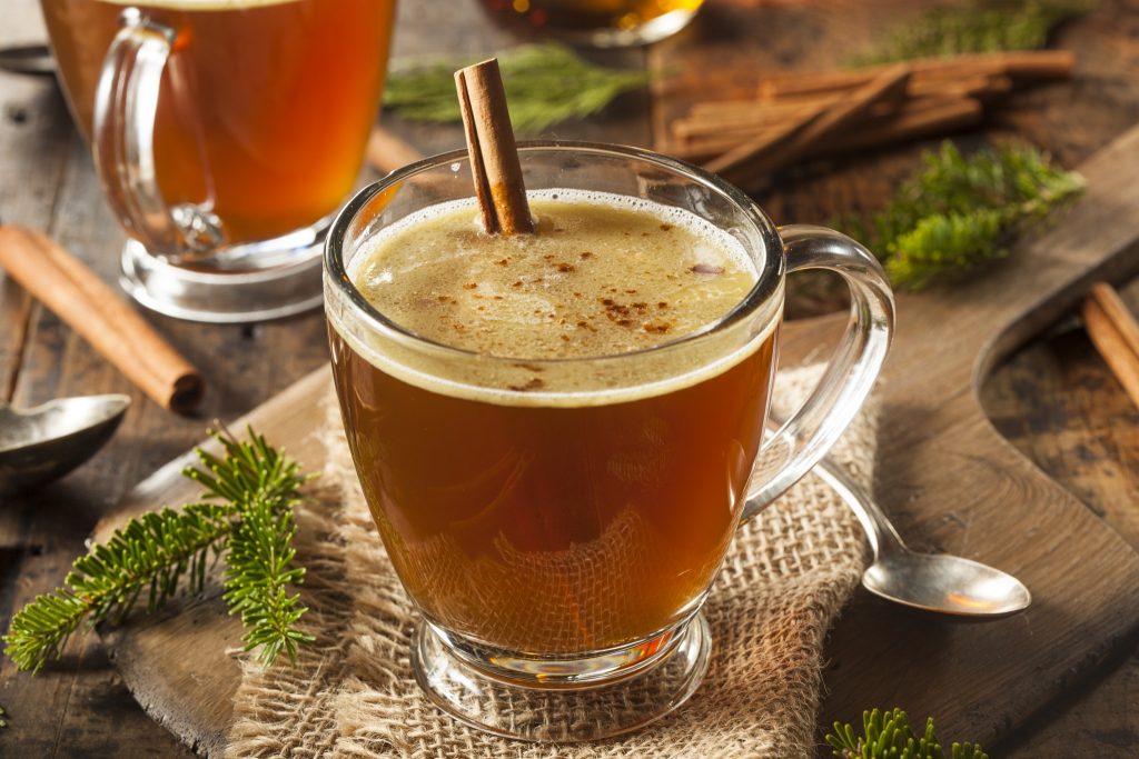 hot buttered whiskey