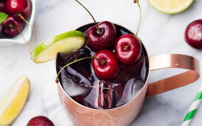 Best Recipe: Fresh Cherry Moscow Mule