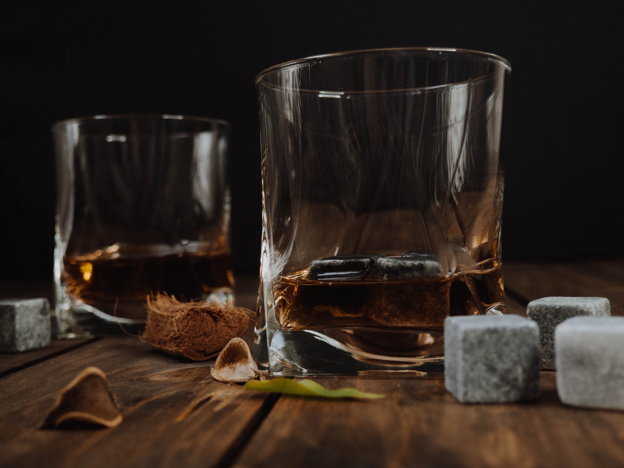 Bourbon is Just Fun Water Bourbon Whiskey Rocks Glass
