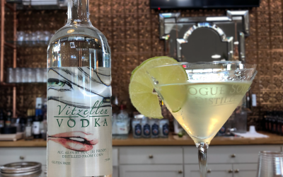 Vodka Gimlet with Vitzellen Vodka